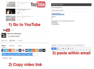Sharing YouTube Links